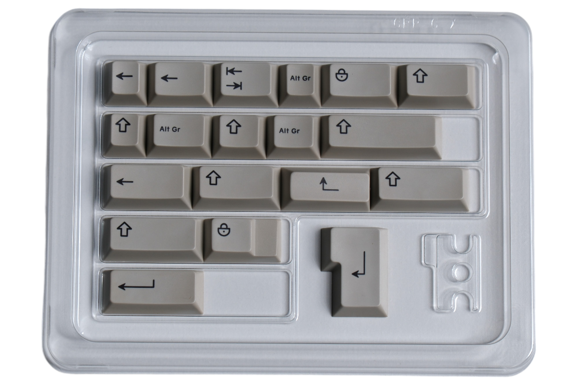 Hammerworks Icon Beige Modifiers (R6) Keycap Kit · Milktooth